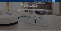Desktop Screenshot of carpetsbymartin.com